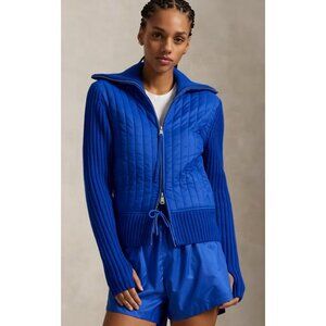 RLX Ralph Lauren Women's Navy Golf Jacket Primaloft Wool Outerwear Sz XL NWT